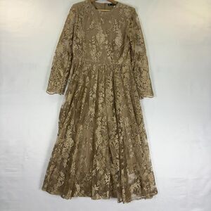 A Long Sleeve Lace Dress